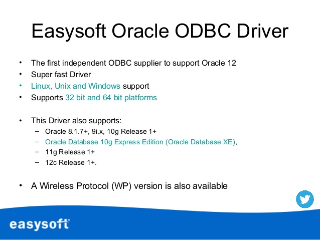 Oracle 12c Odbc Driver